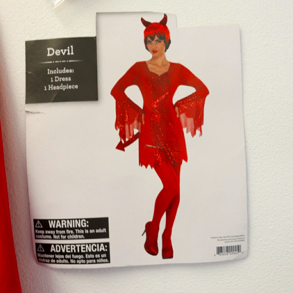 Devil Brand New Halloween Costume For Sale